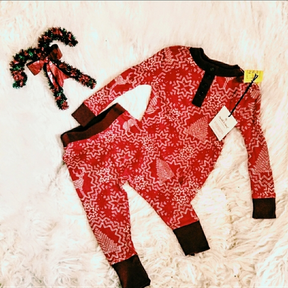 Joanna Gaines Toddler Unisex Holiday Hearth & Home PJs 12 -18 mo - Picture 5 of 8
